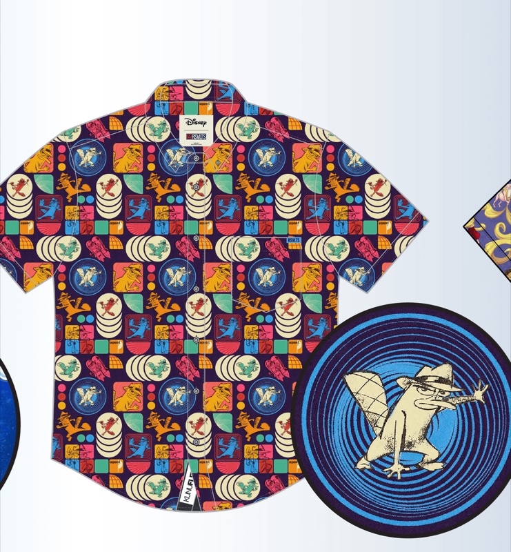 RSVLTS Agent P in Action KUNUFLEX Short Sleeve Shirt — front view