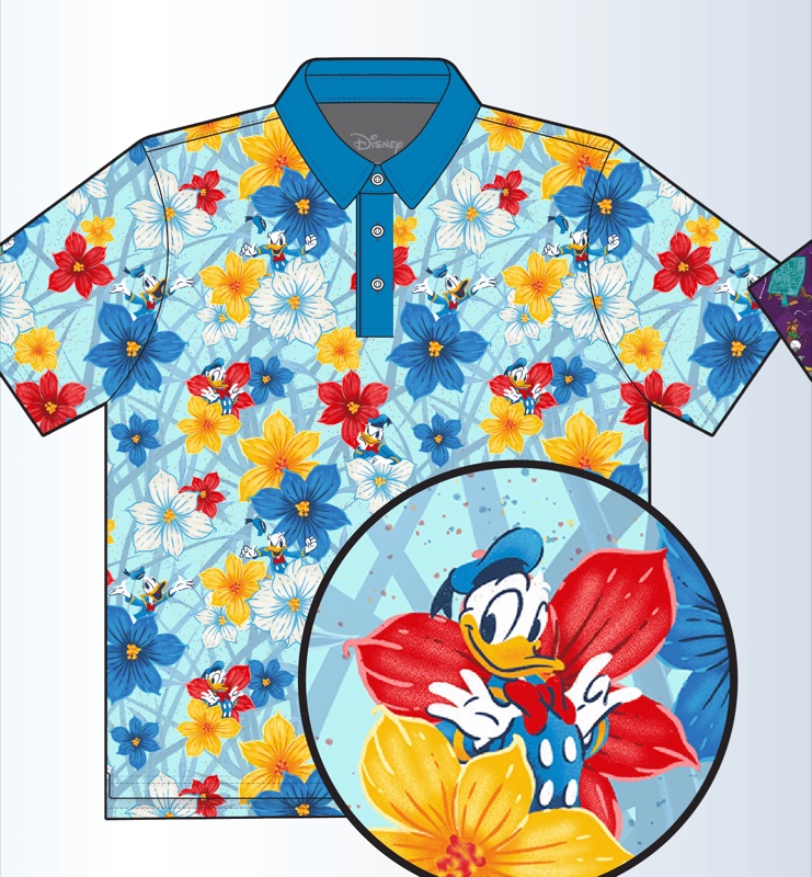 RSVLTS Floral City Polo All-Day Polo — front view