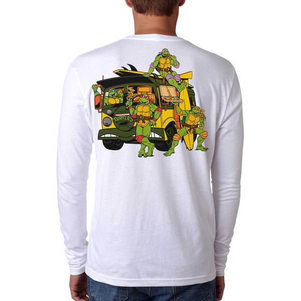 RSVLTS Cowabunga Crewneck Tee in White — detail 2