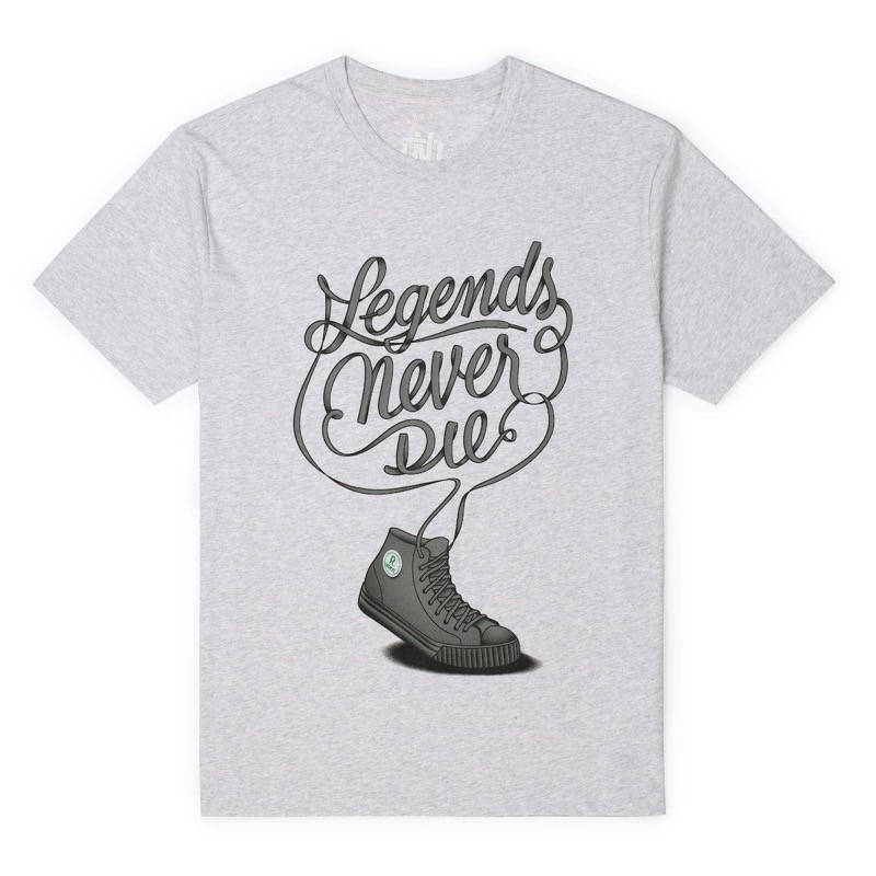 RSVLTS Legends Never Die Crewneck Tee — detail 2
