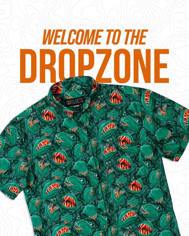 RSVLTS Garden of Eatin’ KUNUFLEX Short Sleeve Shirt in Green — front view