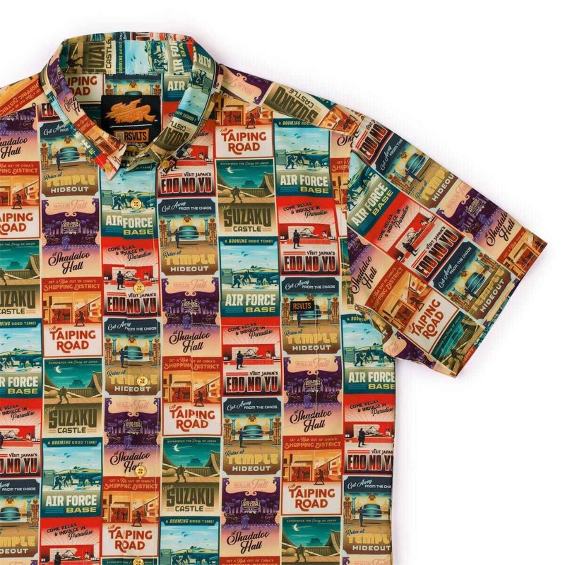 RSVLTS Frequent Fighter Miles KUNUFLEX Short Sleeve Shirt — front view