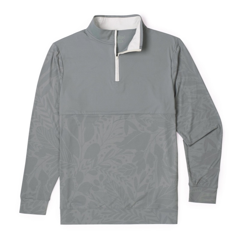 RSVLTS Springaling (Gray) Quarter Zip — front view