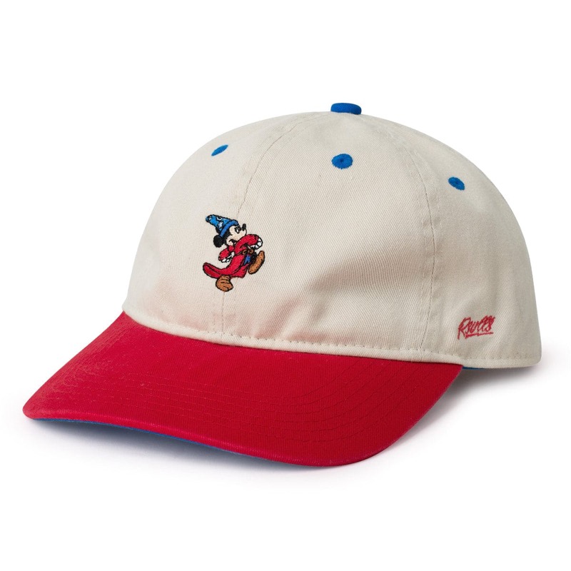 RSVLTS Sorcerer’s Apprentice Mickey Dad Hat in White — front view