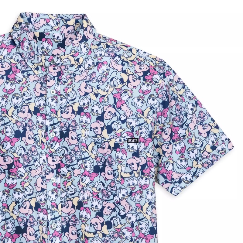 RSVLTS Disney Afternoon KUNUFLEX Short Sleeve Shirt in Multicolor — front view