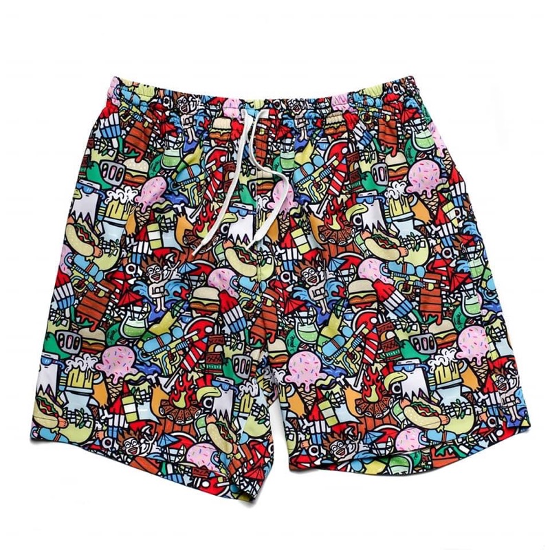 RSVLTS Darty In The USA Swimwear in Multicolor — front view