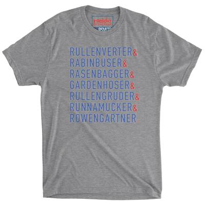 RSVLTS The Henry Crewneck Tee in Gray — front view