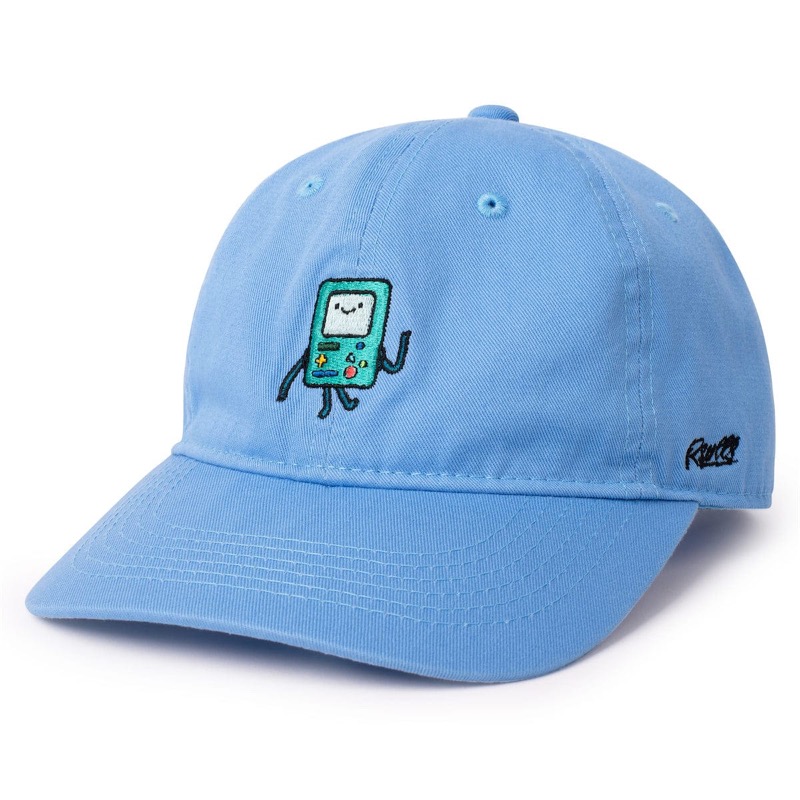 RSVLTS Be More Snapback Hat in Blue — front view