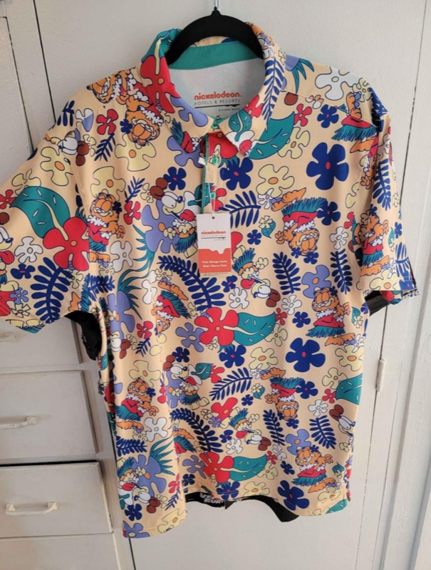 RSVLTS Garfield Riviera Maya All-Day Polo — front view