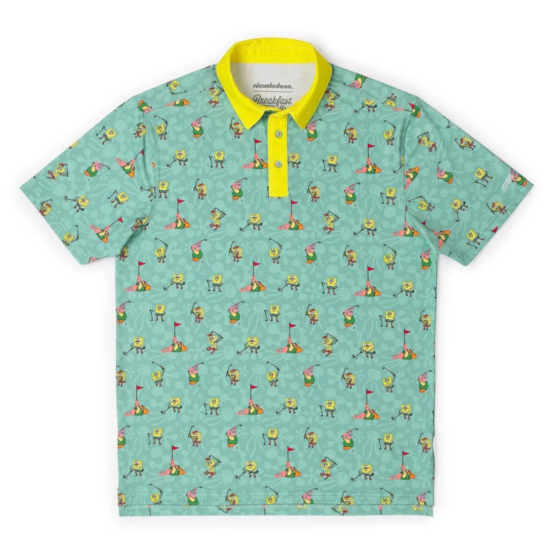 RSVLTS A Gentleman’s Game All-Day Polo in Green — front view