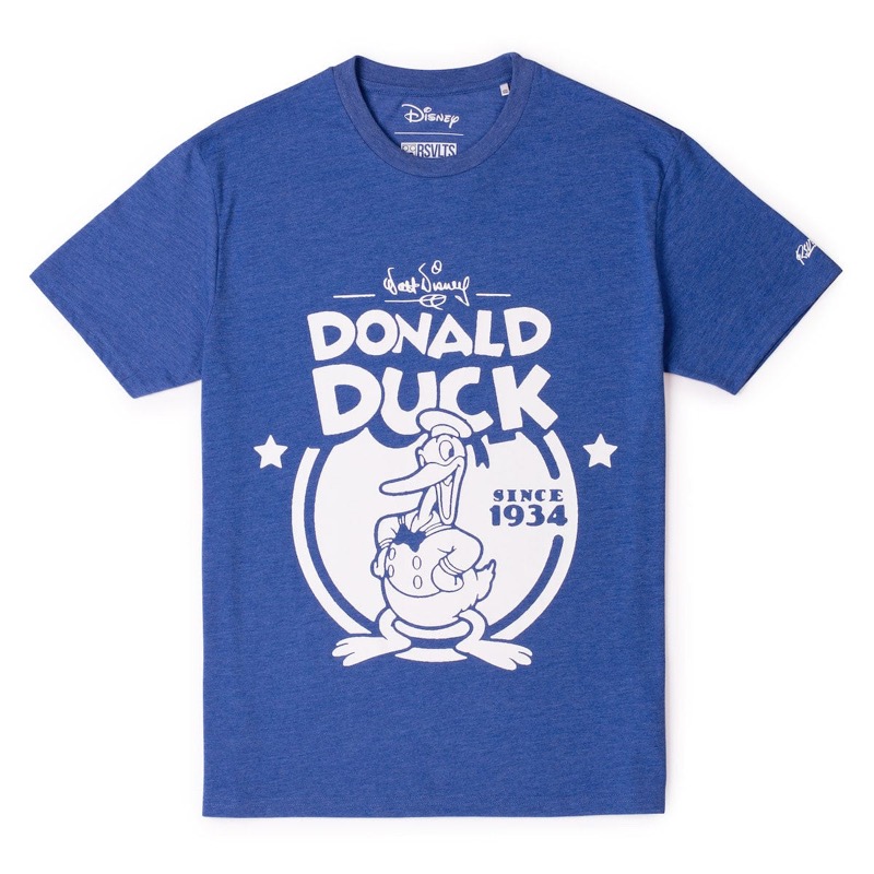 RSVLTS Since 1934 Crewneck Tee in Blue — front view