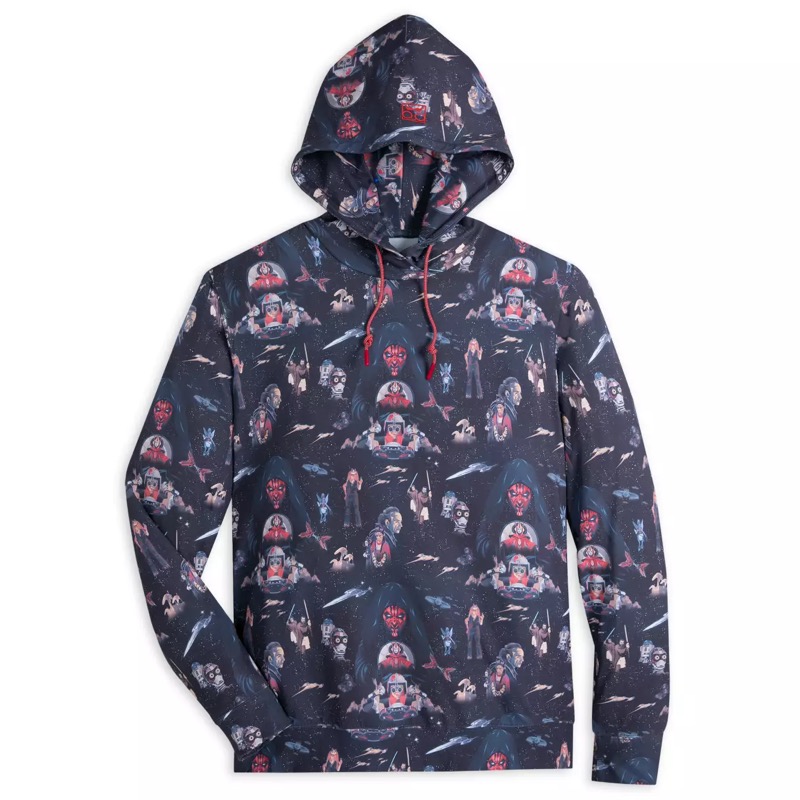 RSVLTS The Phantom Menace Performance Hoodie in Gray — front view