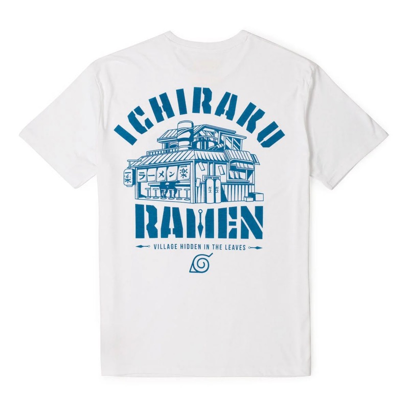 RSVLTS Ichiraku Ramen Crewneck Tee — front view