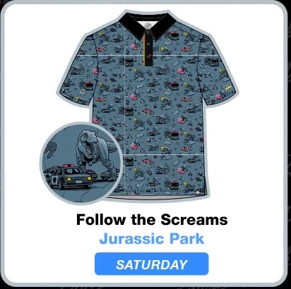 RSVLTS Follow the Screams All-Day Polo in Blue — front view