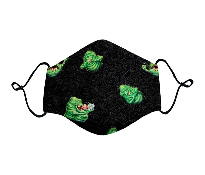 RSVLTS Slimer Mask in Black — front view