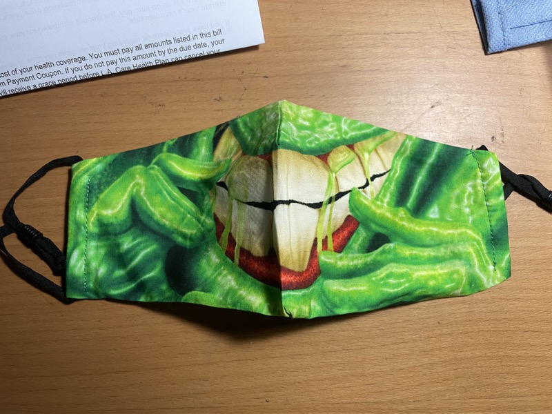 RSVLTS Slimer Mask in Black — detail 2