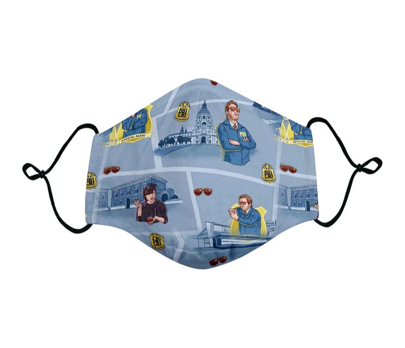 RSVLTS Burt Macklin Mask in Blue — front view