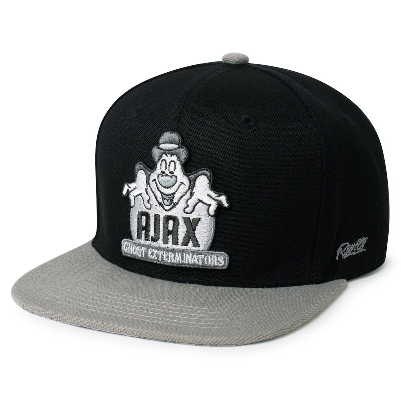 RSVLTS Ajax Ghost Exterminators Snapback Hat in Black — front view
