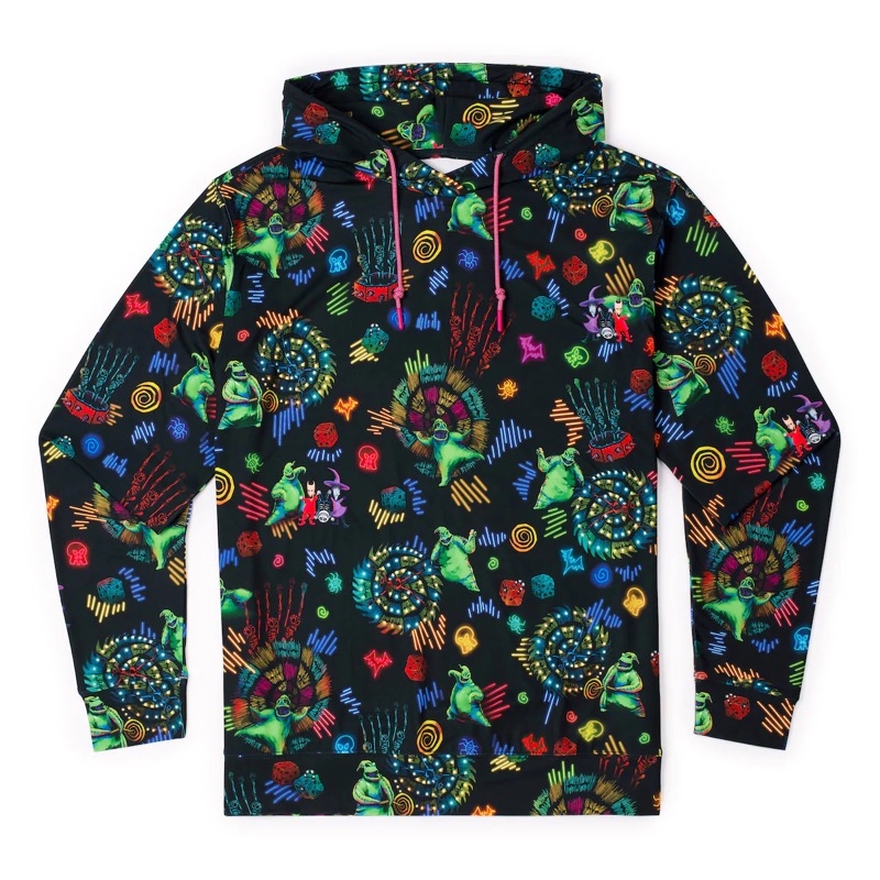 RSVLTS Oogie’s Turn To Boogie Performance Hoodie in Black — front view