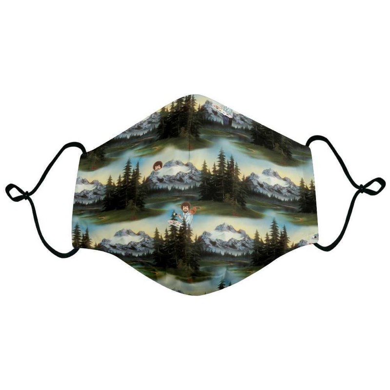RSVLTS Happy Little Forest Mask — front view