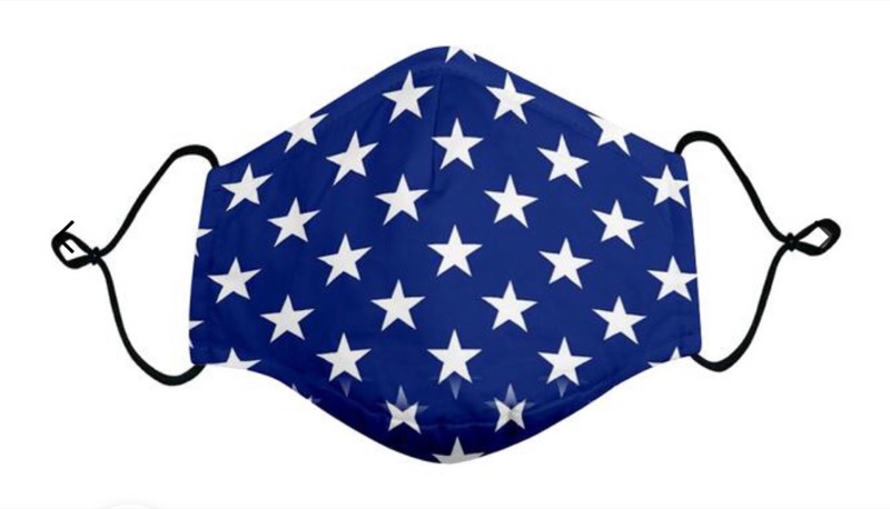RSVLTS Hubble Mask in Blue — front view