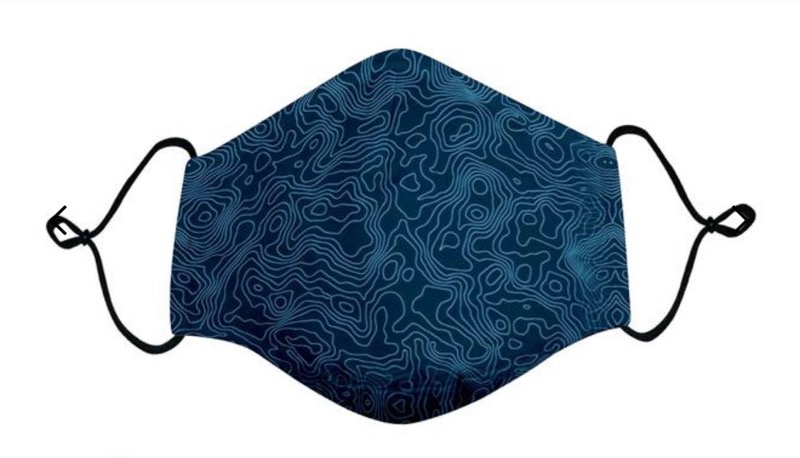 RSVLTS Masky Mask 5000 Mask in Blue — front view