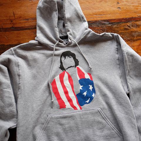 RSVLTS The Butcher Performance Hoodie in Gray — front view