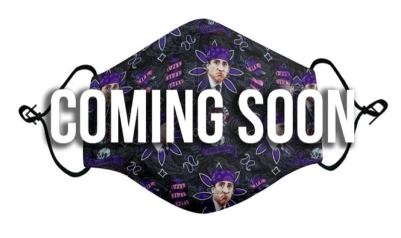 RSVLTS Prison Mike Mask in Black — front view