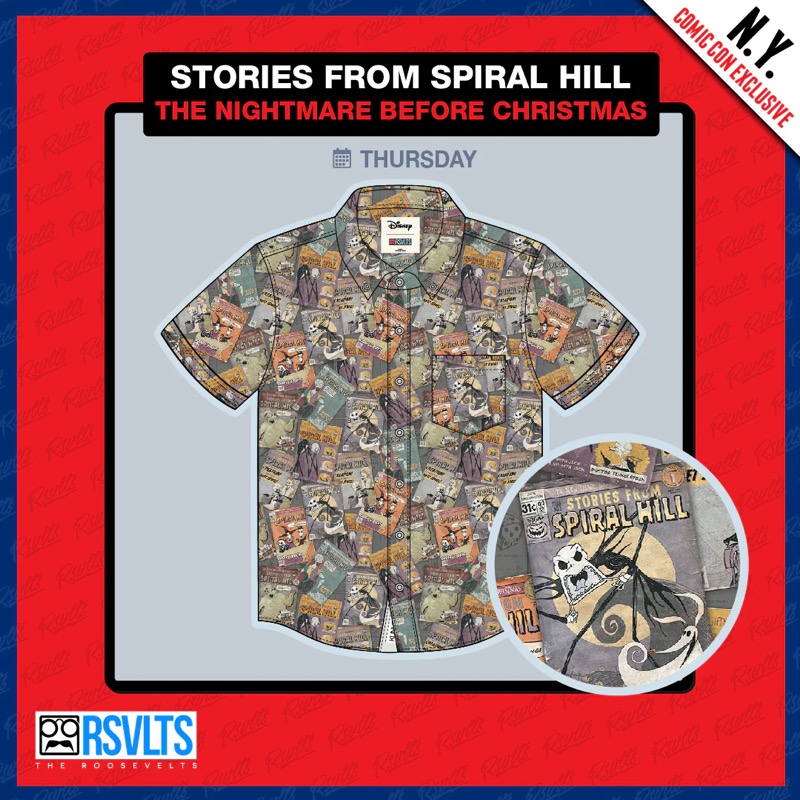 RSVLTS Stories From Spiral Hill KUNUFLEX Short Sleeve Shirt in Multicolor — front view