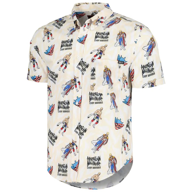 RSVLTS American Nightmare KUNUFLEX Short Sleeve Shirt — front view