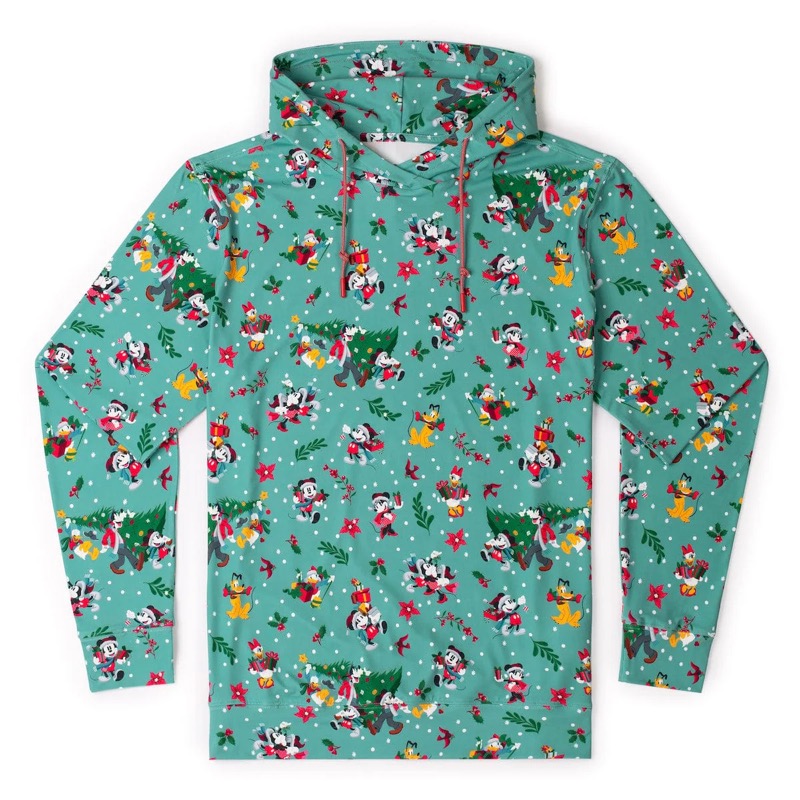 RSVLTS Disney Past & Presents Performance Hoodie in Green — detail 2