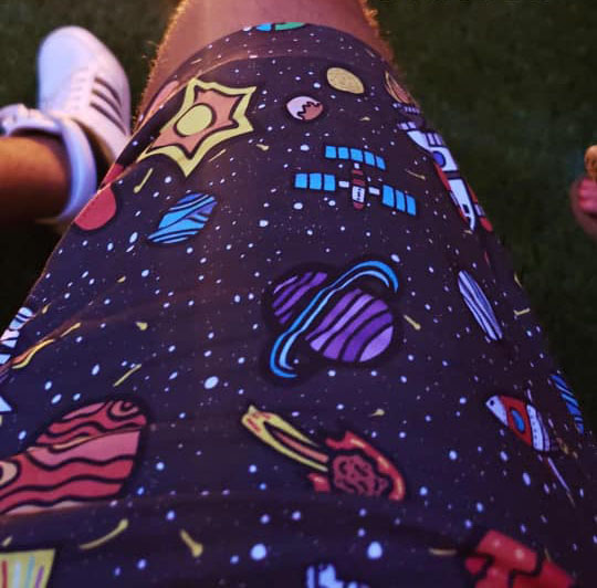 RSVLTS Spaceman Swimwear in Black — detail 2