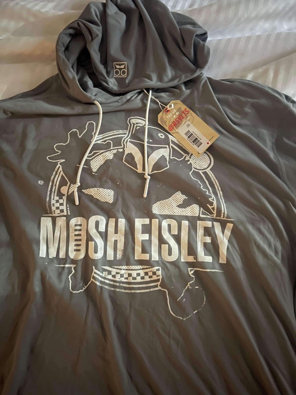 RSVLTS Mosh Eisley Performance Hoodie in Gray — front view