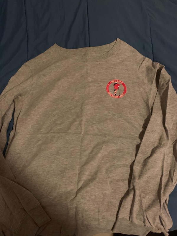 RSVLTS Grip It & Rip It Crewneck Tee in Gray — detail 3