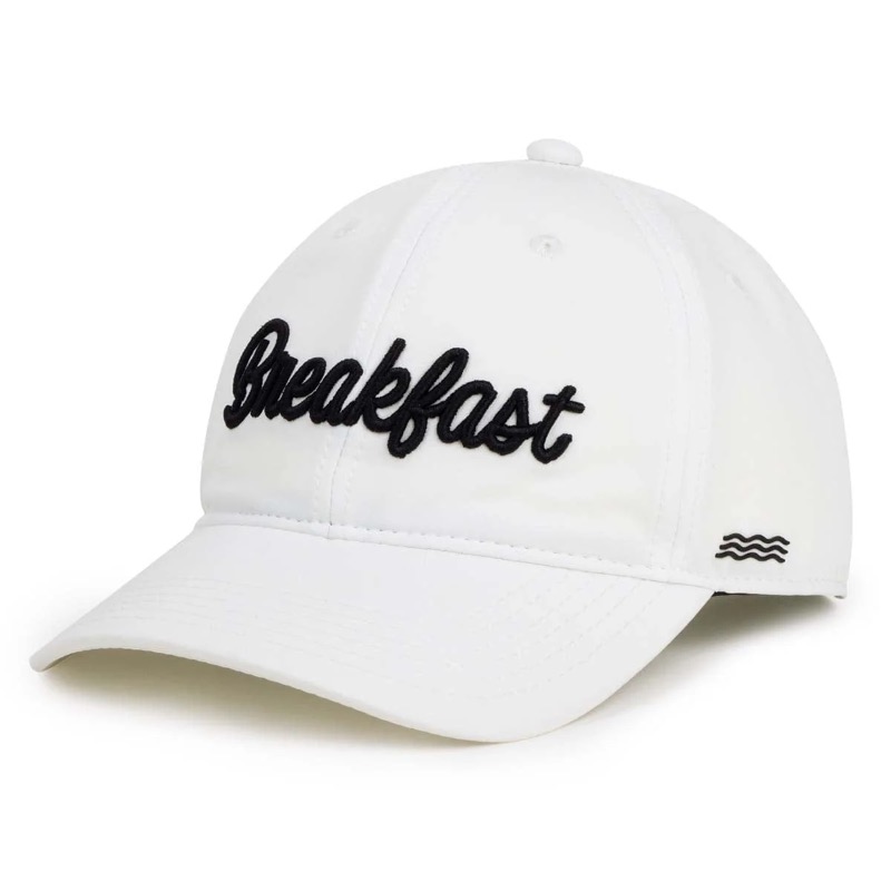 RSVLTS BRKFST performance Performance Hat in White — front view