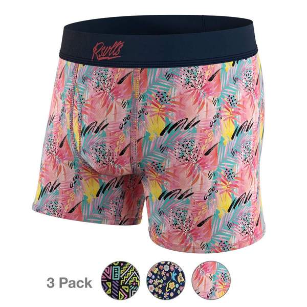 RSVLTS Funky Bunch Single-Pack Boxer Briefs — front view