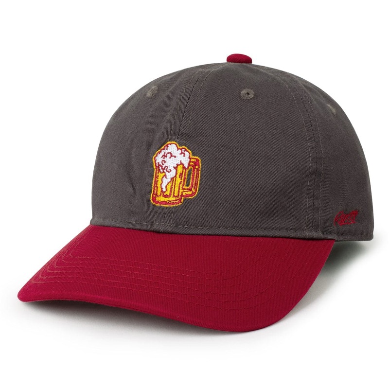RSVLTS Kenosha Kickers Dad Hat in Gray — front view