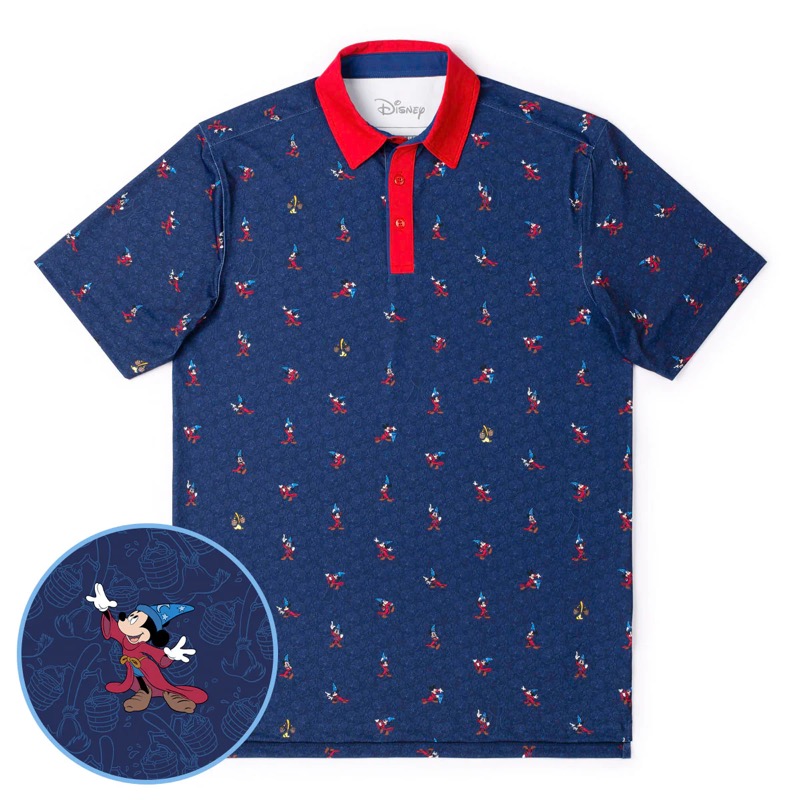 RSVLTS Lil Apprentices All-Day Polo in Blue — front view