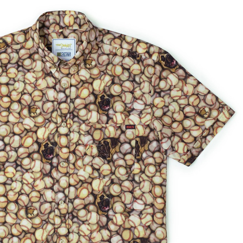 RSVLTS Now We Can Play Forever KUNUFLEX Short Sleeve Shirt — front view
