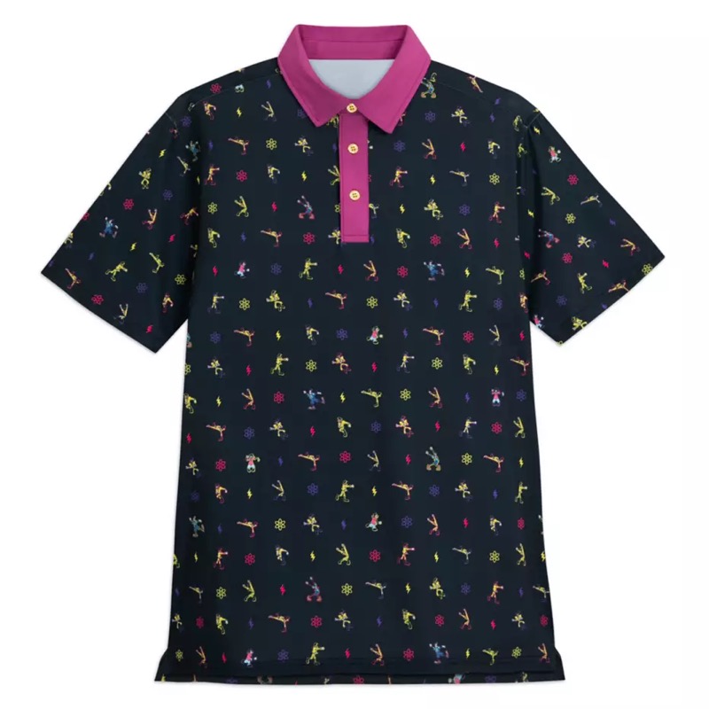 RSVLTS The Perfect Cast All-Day Polo in Black — front view