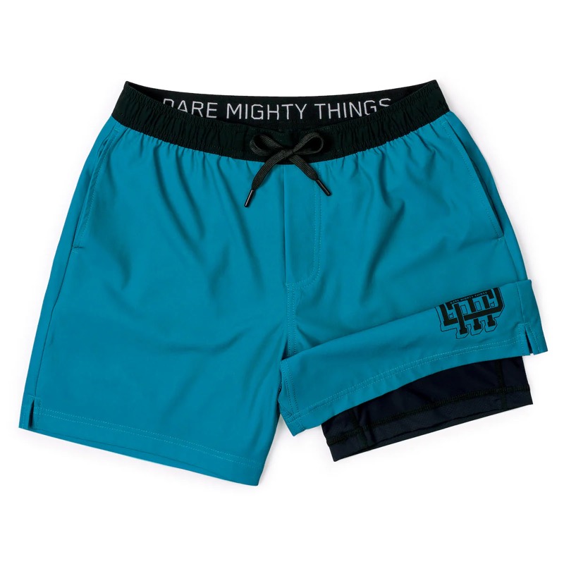 RSVLTS Solid-color Lined Training Shorts — front view