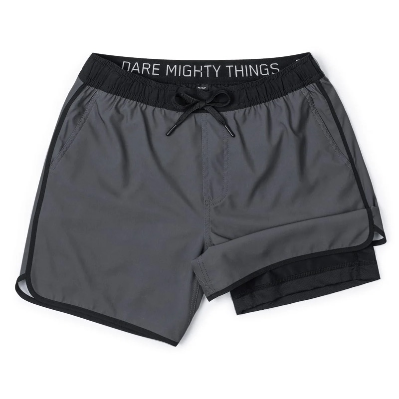 RSVLTS Solid-color Lined Training Shorts — detail 3