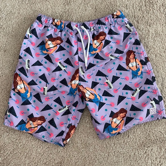 RSVLTS Kapow Swimwear in Purple — front view