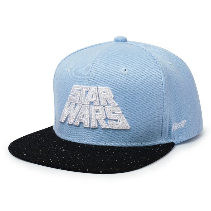 RSVLTS Retro ’77 Snapback Hat in Blue — front view