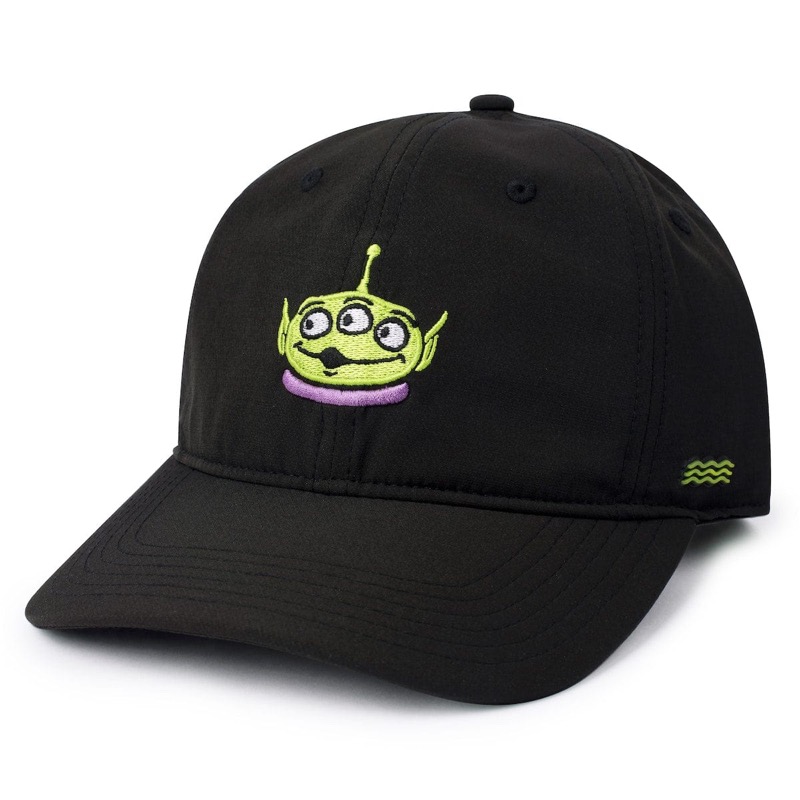 RSVLTS Ooooh Strapback Hat in Black — front view