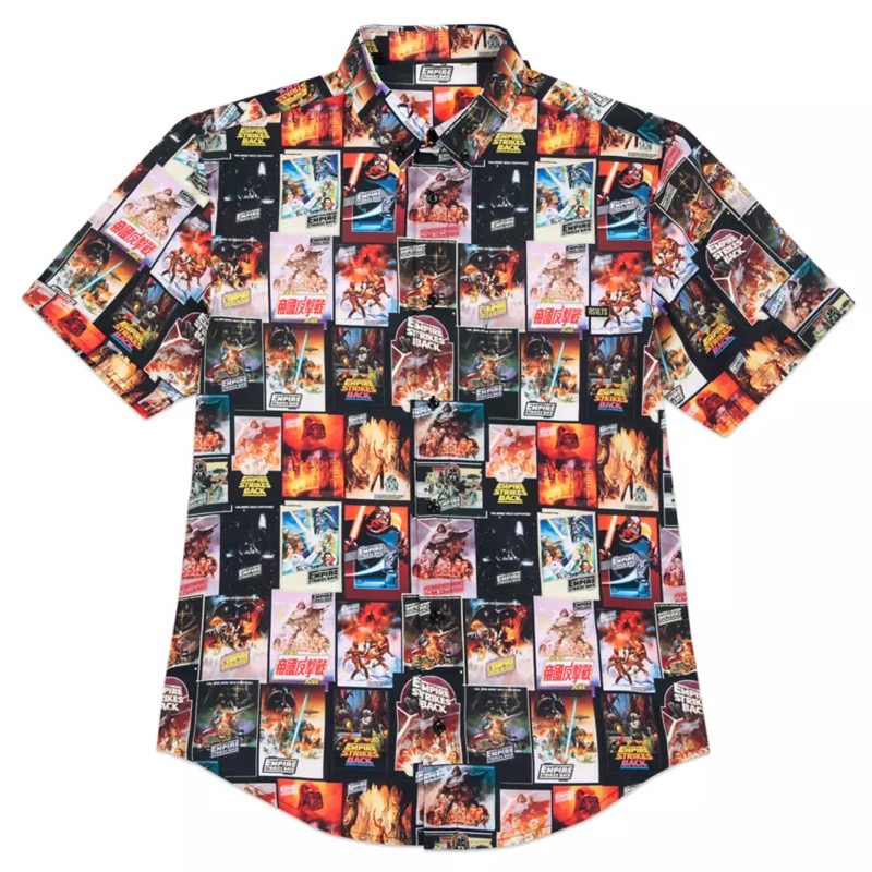 RSVLTS The Empire Strikes Back KUNUFLEX Short Sleeve Shirt in Multicolor — front view