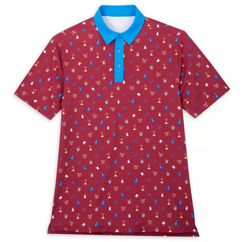 RSVLTS Lil Sorcery All-Day Polo in Red — front view