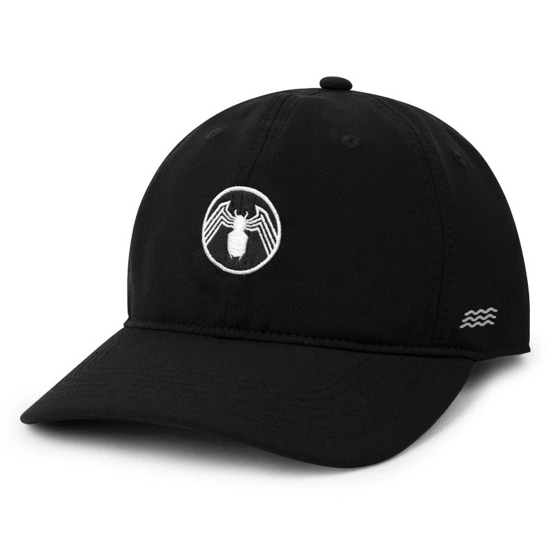 RSVLTS Venom Strapback Hat in Black — front view