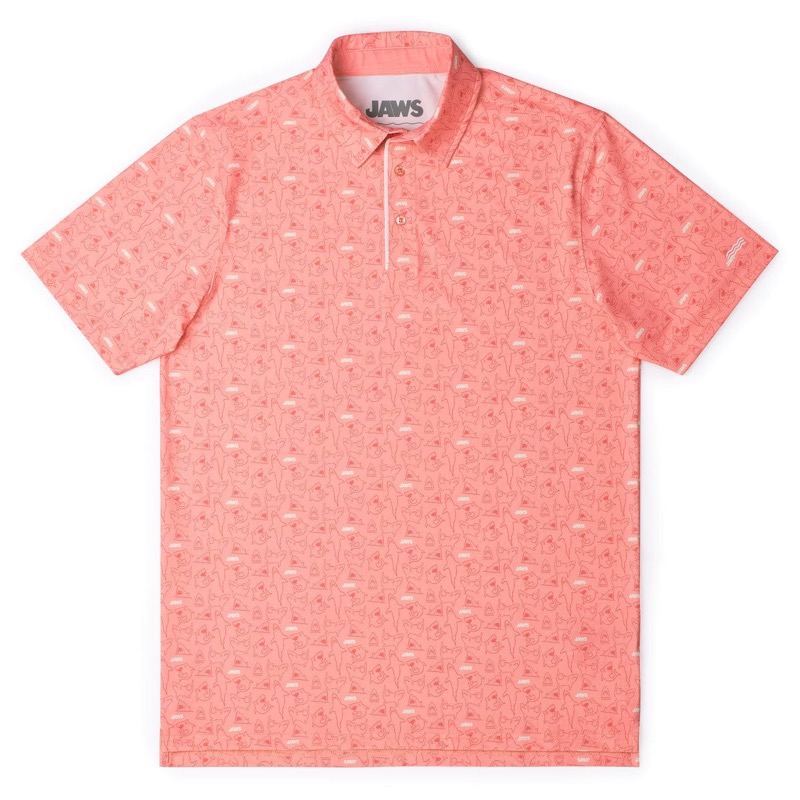 RSVLTS Three Tons of Him All-Day Polo in Red — front view
