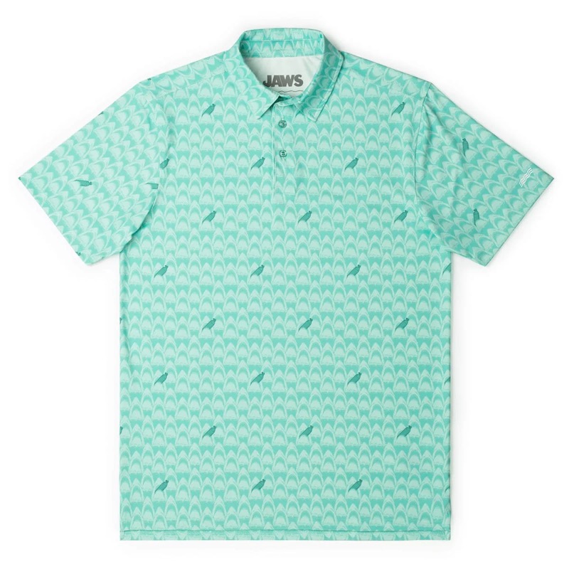 RSVLTS Smile You Son of a… All-Day Polo in Blue — front view